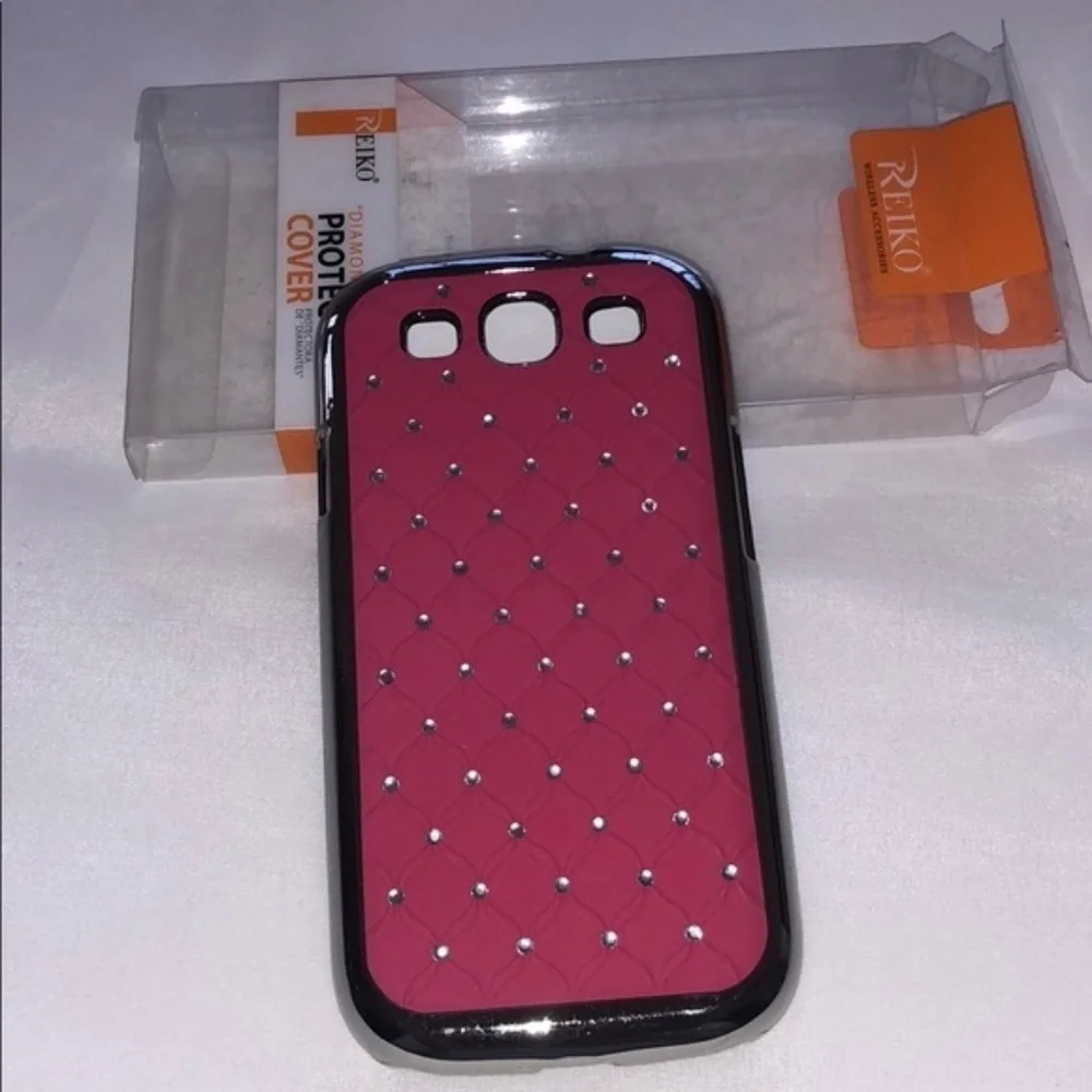 New Samsung Galaxy S3 Diamond Bling Phone Case